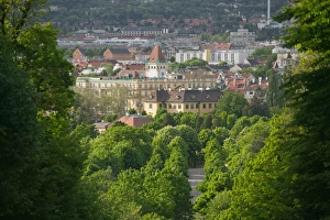 AUSTRIA-Vienna: View of Penzing vrom Schonbrunn Palace Hills AUSTRIA-Vienna: View of Penzing vrom Schonbrunn Palace Hills