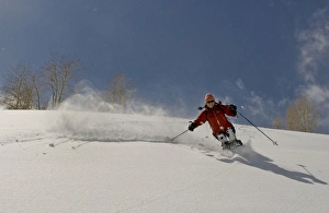 Backcountry powder skiing Big Cottonwood Canyon, Uinta- Wasatch-Cache National Forest Backcountry powder skiing Big Cottonwood Canyon, Uinta- Wasatch-Cache National Forest