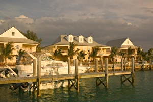 BAHAMAS-Grand Bahama Island-West End: Old Bahama Bay Marina Sunset BAHAMAS-Grand Bahama Island-West End: Old Bahama Bay Marina Sunset