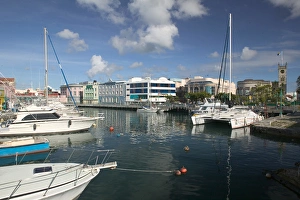 BARBADOS, Bridgetown, Morning View of The Careenage BARBADOS, Bridgetown, Morning View of The Careenage