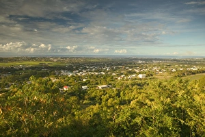 BARBADOS, St. George Parish-Francia, Morning View of Francia village from Gun Hill BARBADOS, St. George Parish-Francia, Morning View of Francia village from Gun Hill