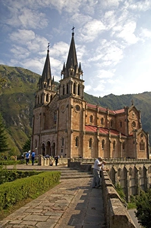 Basilica de Covadonga, Asturias, northwestern Spain Basilica de Covadonga, Asturias, northwestern Spain