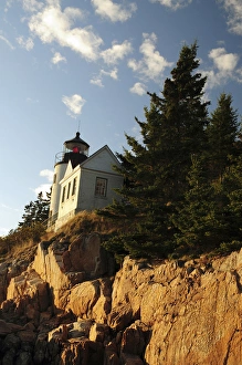 Bass Harbor Head Lighthouse in Late Afternoon, Bass Harbor, Mount Desert Island, Maine Bass Harbor Head Lighthouse in Late Afternoon, Bass Harbor, Mount Desert Island, Maine