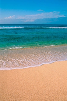 Beach scene at barking sands Kauai, Hawaii. wave, water, ocean, coast, shore Beach scene at barking sands Kauai, Hawaii. wave, water, ocean, coast, shore