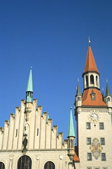 Beautiful Architecture at City Hall in Munich Germany Beautiful Architecture at City Hall in Munich Germany