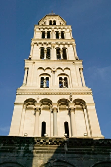 belltower of St. Domnius, split, croatia, eastern europe. balkan, europe belltower of St. Domnius, split, croatia, eastern europe. balkan, europe