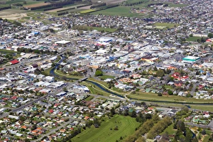 Blenheim, Marlborough, South Island, New Zealand - aerial Blenheim, Marlborough, South Island, New Zealand - aerial
