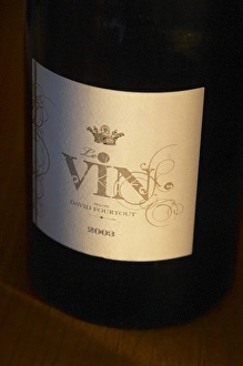Bottle of cuvee Le vin selon David Fourtout ( The Wine according Bottle of cuvee Le vin selon David Fourtout ( The Wine according