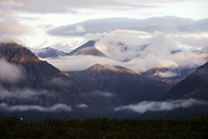 Brooks Range Fog - Arctic National Wildlife Refuge Alaska Brooks Range Fog - Arctic National Wildlife Refuge Alaska