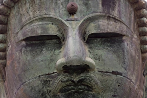 Buddha statue; Daibutsu (Gt Buddha); Kamakura, near Tokyo, Japan Buddha statue; Daibutsu (Gt Buddha); Kamakura, near Tokyo, Japan