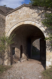 Bulgaria, Belogradshick. Belogradshick Fortress, ancient entryway into fort Bulgaria, Belogradshick. Belogradshick Fortress, ancient entryway into fort