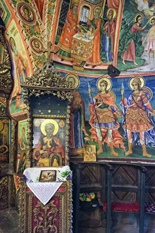 Bulgaria, Central Mountains, Veliko Tarnovo-area, Preobrazhenski Monastery, built in 1825 Bulgaria, Central Mountains, Veliko Tarnovo-area, Preobrazhenski Monastery, built in 1825