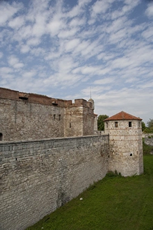 Bulgaria, Port city of Vidin along the Danube River. Baba Vida fort built between the 10th Bulgaria, Port city of Vidin along the Danube River. Baba Vida fort built between the 10th
