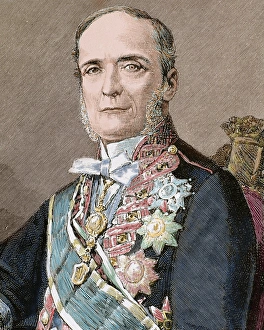 Calderon Collantes, Ferdinand (1811-1890). Spanish politician. Portrait Calderon Collantes, Ferdinand (1811-1890). Spanish politician. Portrait