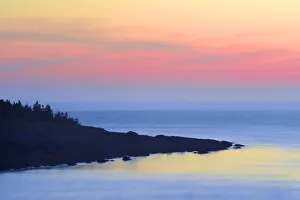 Canada, Nova Scotia, Whale Cove. Sunset on Bay of Fundy Canada, Nova Scotia, Whale Cove. Sunset on Bay of Fundy