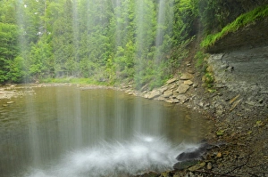 Canada, Ontario. Kagawong River at Bridal Veil Falls Canada, Ontario. Kagawong River at Bridal Veil Falls