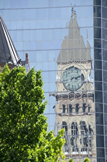 Canada, Ontario, Toronto. Old City Hall, 19th century neo-Romanesque style Canada, Ontario, Toronto. Old City Hall, 19th century neo-Romanesque style
