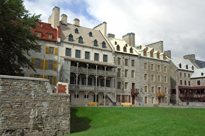 Canada, Quebec, Quebec City. Old Quebec, historic architecture. IMAGE RESTRICTED Canada, Quebec, Quebec City. Old Quebec, historic architecture. IMAGE RESTRICTED