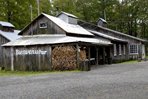 Canada, Quebec. Sugar Shack (aka le Chemin du Roy). Property Release. IMAGE RESTRICTED Canada, Quebec. Sugar Shack (aka le Chemin du Roy). Property Release. IMAGE RESTRICTED