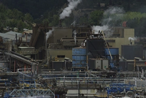 Canada: Trail, Teck Cominco Smelting Plant, Columbia River Basin Canada: Trail, Teck Cominco Smelting Plant, Columbia River Basin
