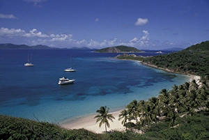 Caribbean, British Virgin Islands View of Peter Island Caribbean, British Virgin Islands View of Peter Island
