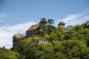 Castel Runkelstein sitting atop a hill in northern Italy Castel Runkelstein sitting atop a hill in northern Italy
