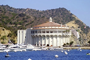 Catalina Island, Avalon, California, USA. The Catalina Island Casino was built in Catalina Island, Avalon, California, USA. The Catalina Island Casino was built in