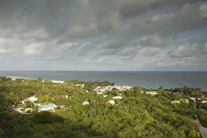 CAYMAN ISLANDS - CAYMAN BRAC - Spot Bayt: Town View from The Bluff CAYMAN ISLANDS - CAYMAN BRAC - Spot Bayt: Town View from The Bluff