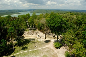 Central America, Guatemala, Yaxha. Ruins of Preclassic & Classic Period Mayan civilization Central America, Guatemala, Yaxha. Ruins of Preclassic & Classic Period Mayan civilization