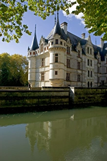 Chateau of Azay-le-Rideau, Indre-et-Loire, Loire Valley, France Chateau of Azay-le-Rideau, Indre-et-Loire, Loire Valley, France