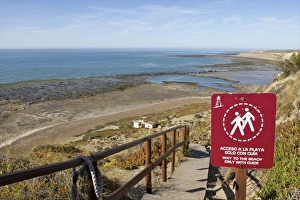 Chubut Province, Argentina. Peninsula Valdes, Unesco World Heritage Site. Punta Delgada Chubut Province, Argentina. Peninsula Valdes, Unesco World Heritage Site. Punta Delgada