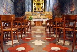 Italian Church Interior Prints: Church interior