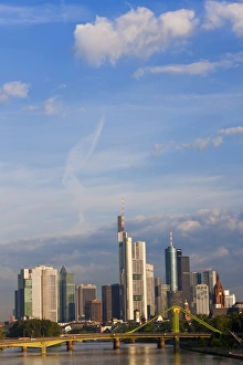 City Skyline Frankfurt Am Main Hessen Germany City Skyline Frankfurt Am Main Hessen Germany