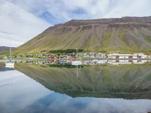 Isafjordur Harbor Print