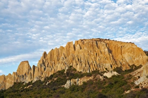 Clay Cliffs, near Omarama, North Otago, South Island, New Zealand Clay Cliffs, near Omarama, North Otago, South Island, New Zealand