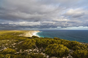 The cliffline near Remarkable Rocks in the Flinders Chase National Park on Kangaroo Island The cliffline near Remarkable Rocks in the Flinders Chase National Park on Kangaroo Island