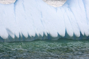 close up of the edge of an iceberg floating off the western Antarctic peninsula, Antarctica close up of the edge of an iceberg floating off the western Antarctic peninsula, Antarctica
