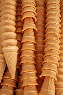 Close up of Ice Cream Cones, Ouray, Colorado, USA Close up of Ice Cream Cones, Ouray, Colorado, USA