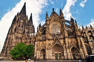 Facade Collection: Cologne Cathedral, Cologne, Germany, UNESCO World Heritage Site, North Rhine Westphalia