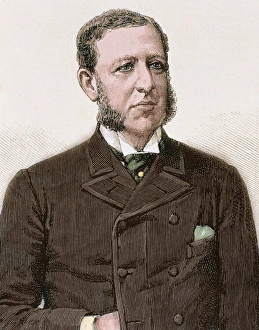 Colon de la Cerda, Christopher (Madrid, 1837-Madrid 1910). Duke of Veragua. Spanish politician Colon de la Cerda, Christopher (Madrid, 1837-Madrid 1910). Duke of Veragua. Spanish politician