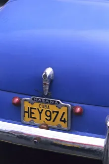 Colorful Close-ups of Classic 1950s Autos Old Havana Cuba Colorful Close-ups of Classic 1950s Autos Old Havana Cuba