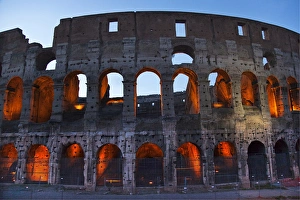 Colosseum Colosseum Evening Details Rome Italy Built by Vespacian Resubmit--In Colosseum Colosseum Evening Details Rome Italy Built by Vespacian Resubmit--In