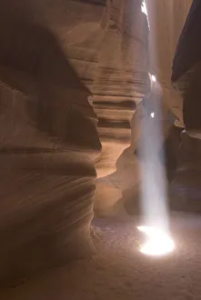 Navajo Reservation Arizona Prints: The Corkscrew in Upper Antelope Canyon, Navajo Reservation, Arizona, US