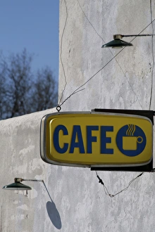 Corona, New Mexico, United States. Old diner and cafe Corona, New Mexico, United States. Old diner and cafe