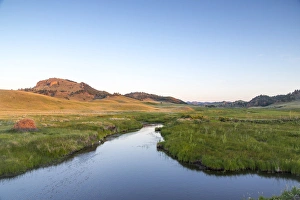 Cow Creek in the Bears Paw mountains in Blaine County, Montana, USA Cow Creek in the Bears Paw mountains in Blaine County, Montana, USA
