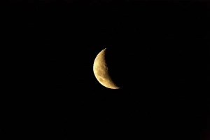 Crescent Moon, Ashburton, South Island, New Zealand Crescent Moon, Ashburton, South Island, New Zealand