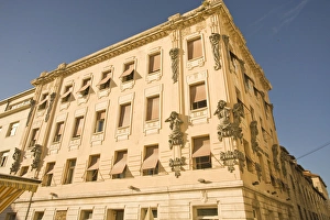 CROATIA, Split. Historical building exterior in the UNESCO World Heritage Site of Split CROATIA, Split. Historical building exterior in the UNESCO World Heritage Site of Split