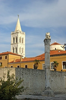 Croatia, Zadar, St. Donatus church and bell tower Croatia, Zadar, St. Donatus church and bell tower