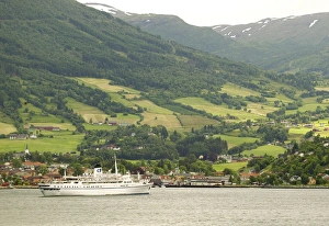 cruising the Sogne Fjord; Southern, Fjord, Vic, Norway cruising the Sogne Fjord; Southern, Fjord, Vic, Norway