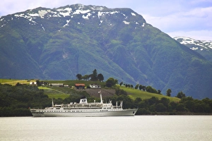 Crusing the Sogne Fjord; Southern, Fjord, Norway Crusing the Sogne Fjord; Southern, Fjord, Norway